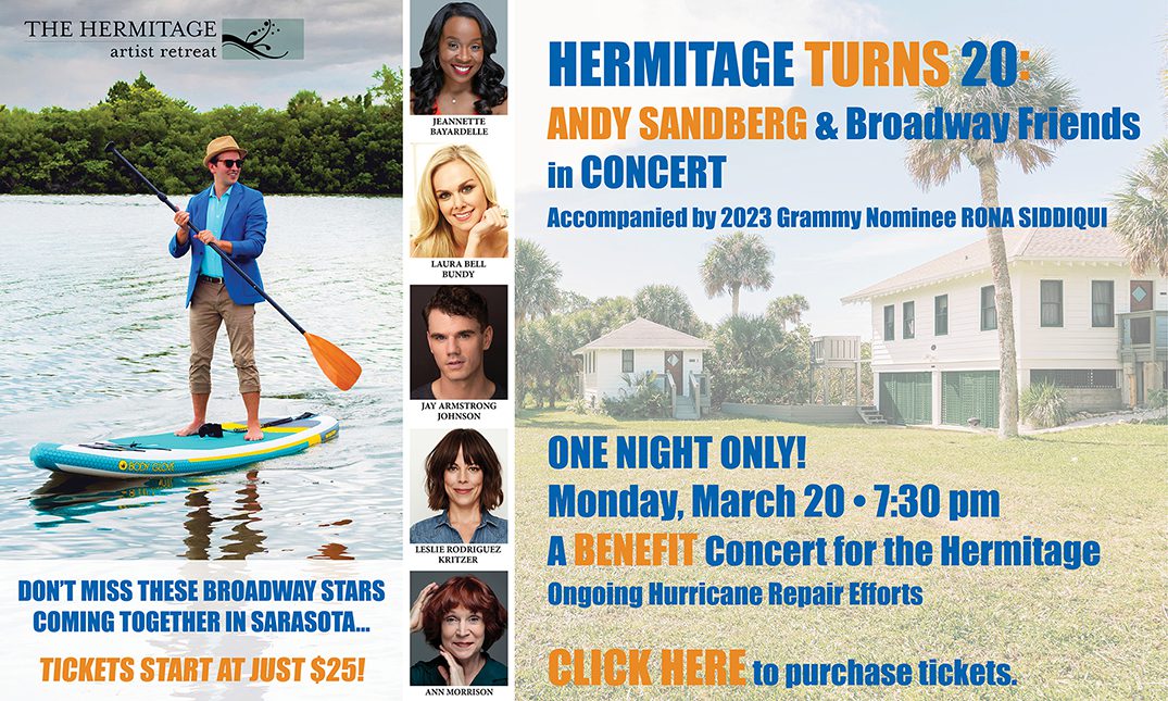 Broadway Guest Stars Announced for Hermitage Benefit Concert
